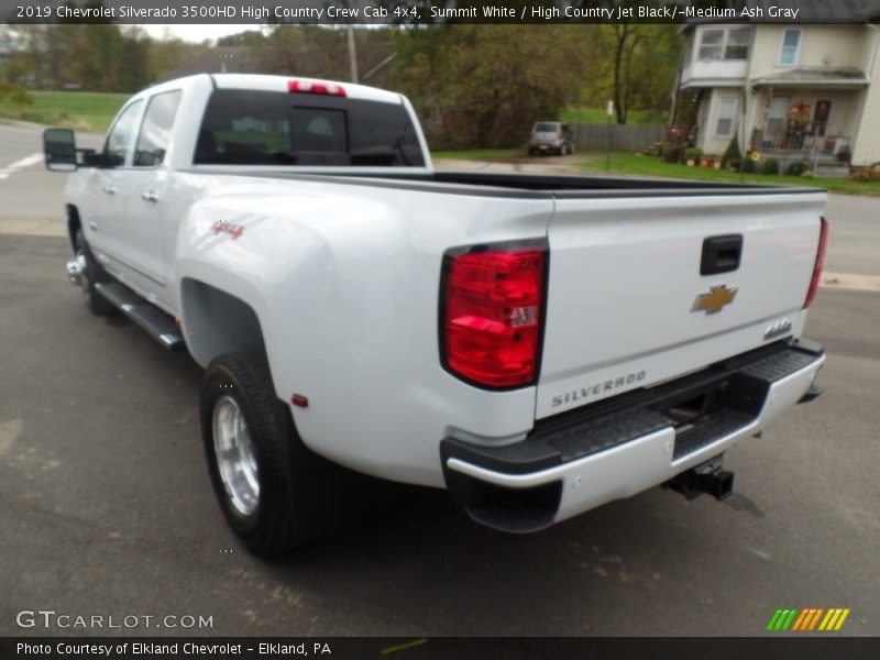 Summit White / High Country Jet Black/­Medium Ash Gray 2019 Chevrolet Silverado 3500HD High Country Crew Cab 4x4