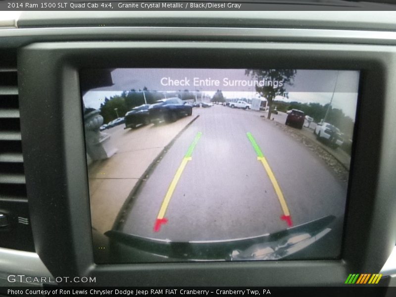 Granite Crystal Metallic / Black/Diesel Gray 2014 Ram 1500 SLT Quad Cab 4x4