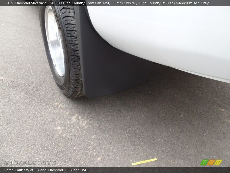 Summit White / High Country Jet Black/­Medium Ash Gray 2019 Chevrolet Silverado 3500HD High Country Crew Cab 4x4