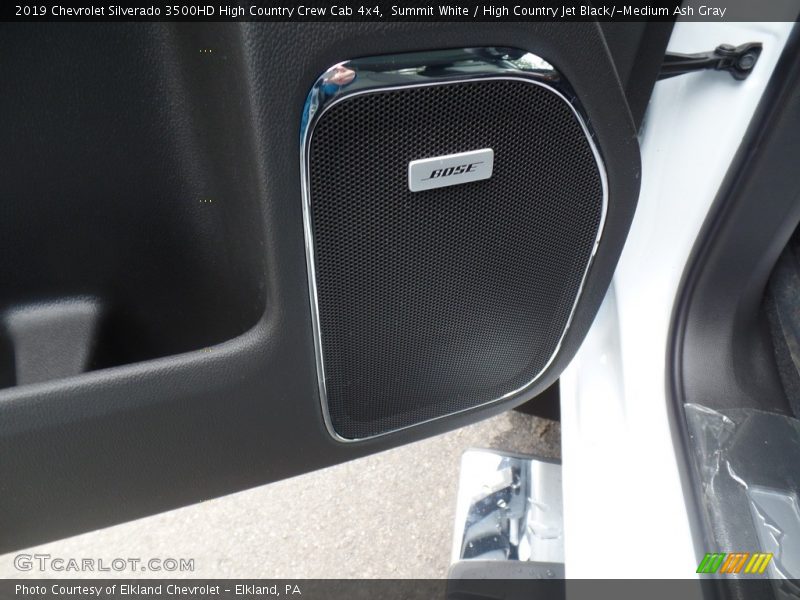 Summit White / High Country Jet Black/­Medium Ash Gray 2019 Chevrolet Silverado 3500HD High Country Crew Cab 4x4