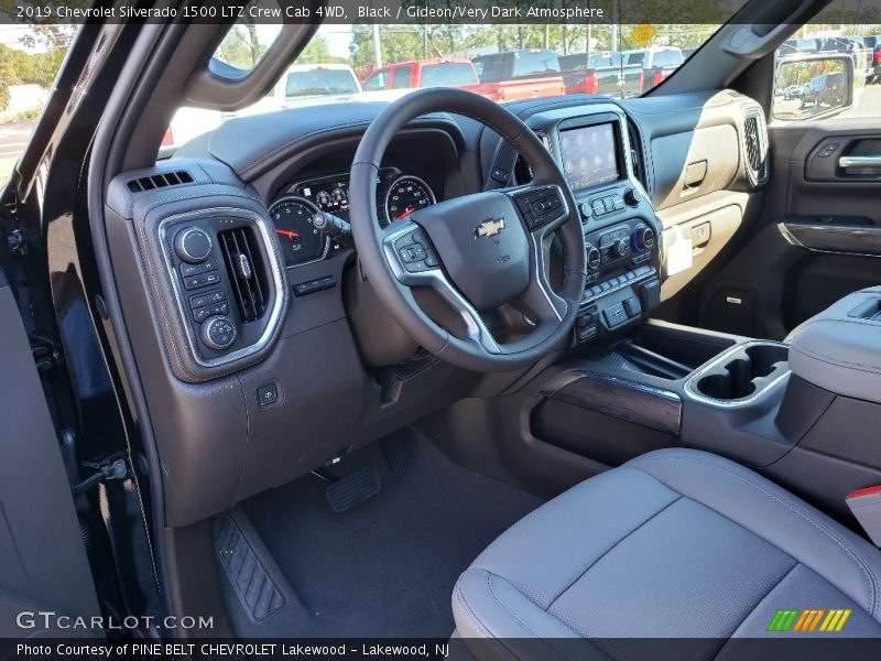 2019 Silverado 1500 LTZ Crew Cab 4WD Gideon/Very Dark Atmosphere Interior