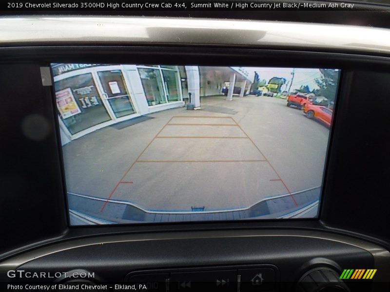 Summit White / High Country Jet Black/­Medium Ash Gray 2019 Chevrolet Silverado 3500HD High Country Crew Cab 4x4