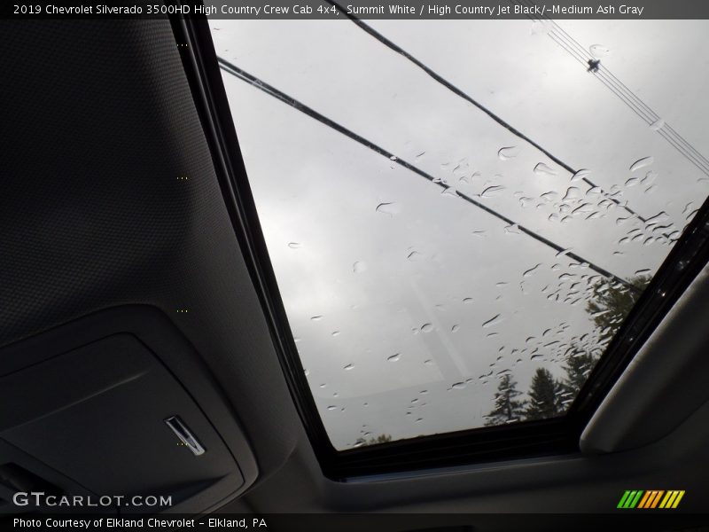Summit White / High Country Jet Black/­Medium Ash Gray 2019 Chevrolet Silverado 3500HD High Country Crew Cab 4x4