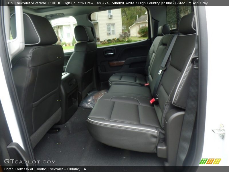 Summit White / High Country Jet Black/­Medium Ash Gray 2019 Chevrolet Silverado 3500HD High Country Crew Cab 4x4