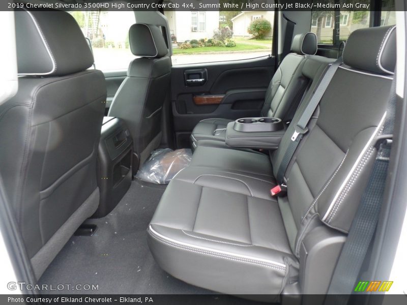 Summit White / High Country Jet Black/­Medium Ash Gray 2019 Chevrolet Silverado 3500HD High Country Crew Cab 4x4