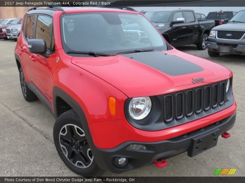 Colorado Red / Black 2017 Jeep Renegade Trailhawk 4x4