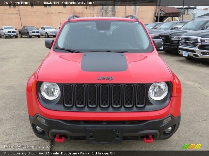 Colorado Red / Black 2017 Jeep Renegade Trailhawk 4x4