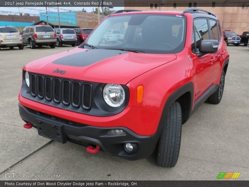 Colorado Red / Black 2017 Jeep Renegade Trailhawk 4x4