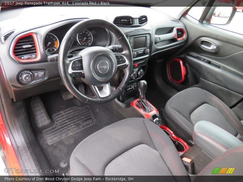 Colorado Red / Black 2017 Jeep Renegade Trailhawk 4x4