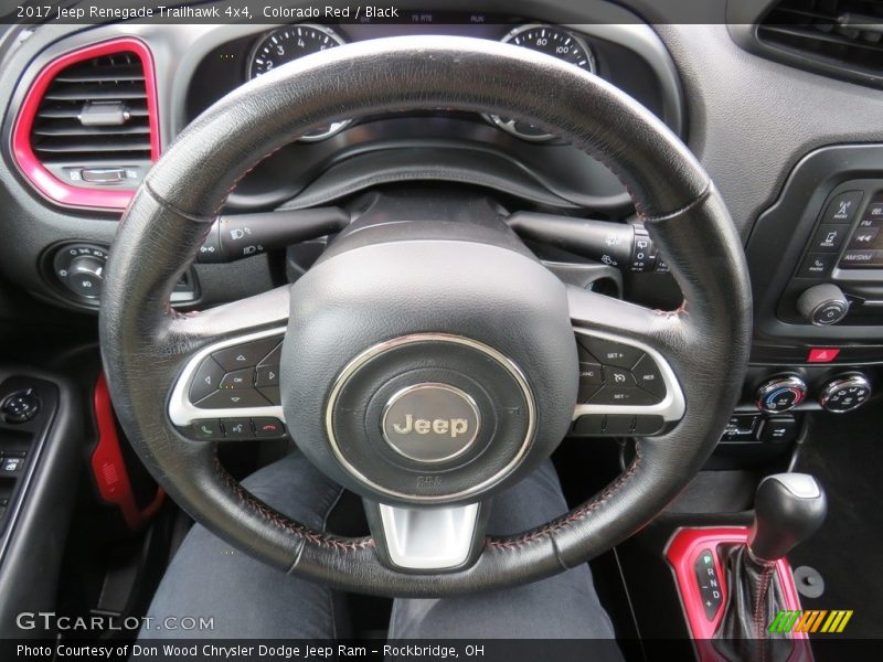 Colorado Red / Black 2017 Jeep Renegade Trailhawk 4x4