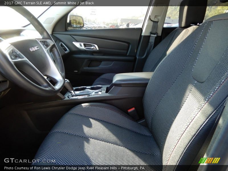 Summit White / Jet Black 2017 GMC Terrain SLE AWD