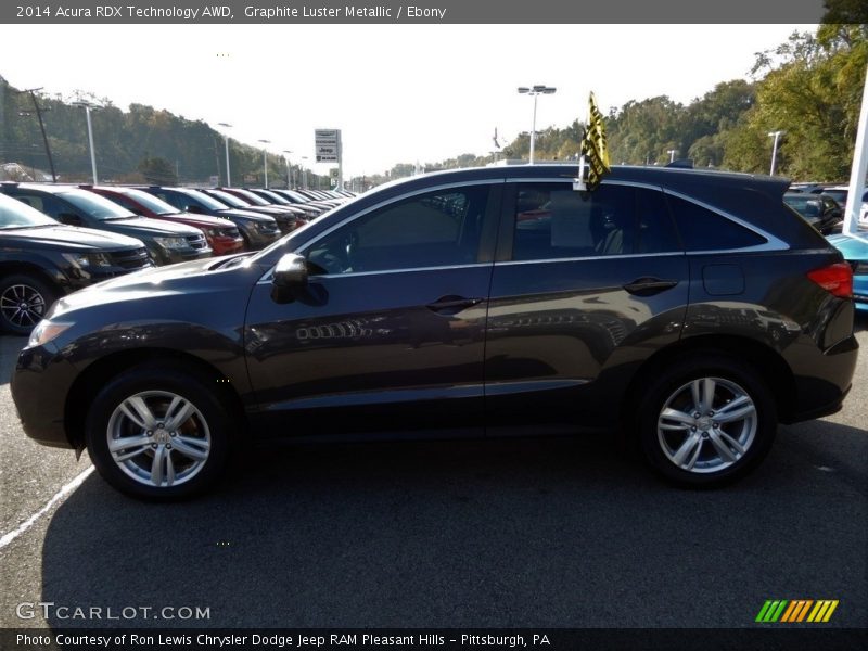 Graphite Luster Metallic / Ebony 2014 Acura RDX Technology AWD