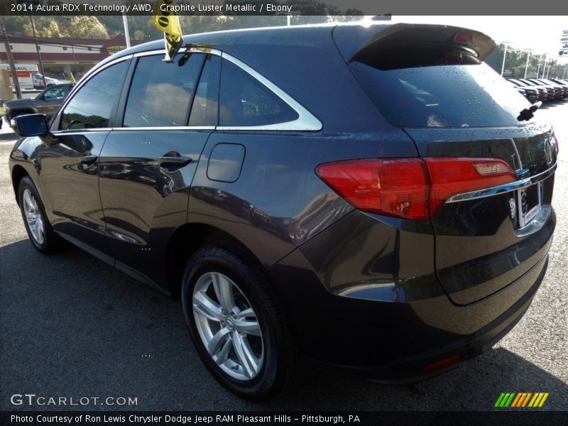 Graphite Luster Metallic / Ebony 2014 Acura RDX Technology AWD