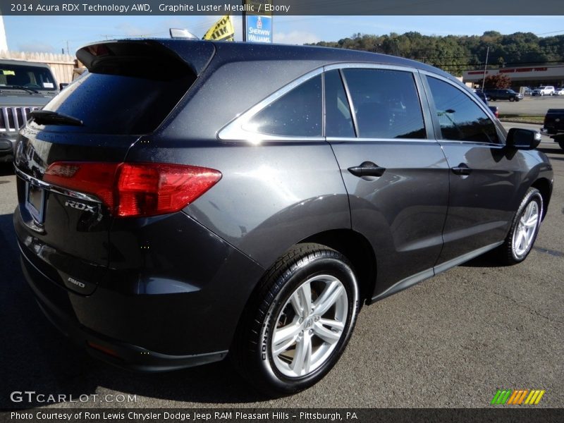 Graphite Luster Metallic / Ebony 2014 Acura RDX Technology AWD