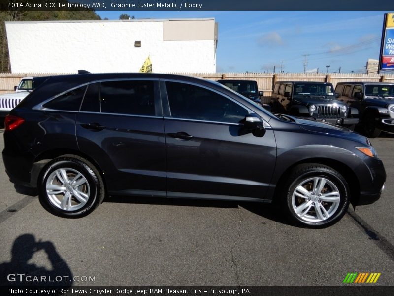 Graphite Luster Metallic / Ebony 2014 Acura RDX Technology AWD