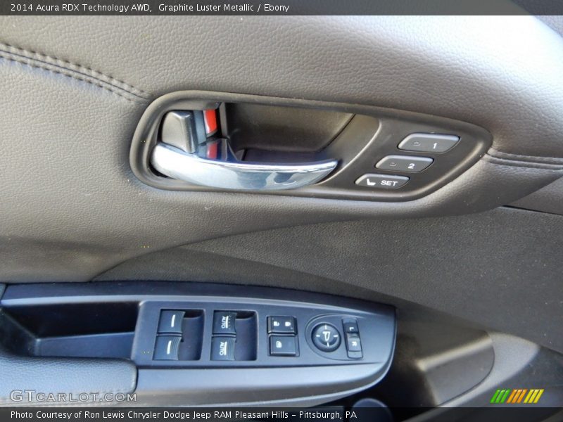 Graphite Luster Metallic / Ebony 2014 Acura RDX Technology AWD