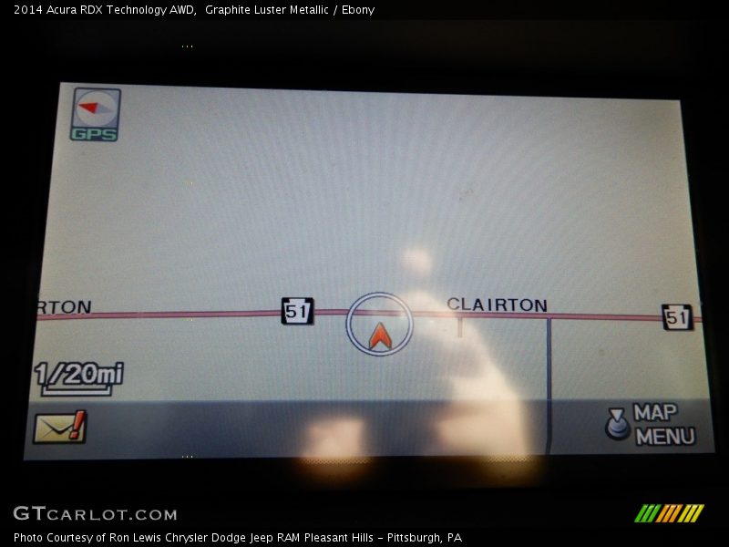 Graphite Luster Metallic / Ebony 2014 Acura RDX Technology AWD
