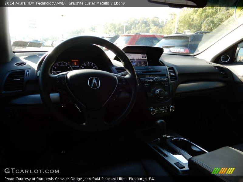 Graphite Luster Metallic / Ebony 2014 Acura RDX Technology AWD