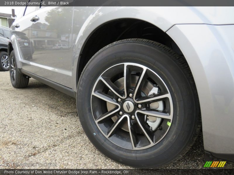 Billet / Black 2018 Dodge Journey SE