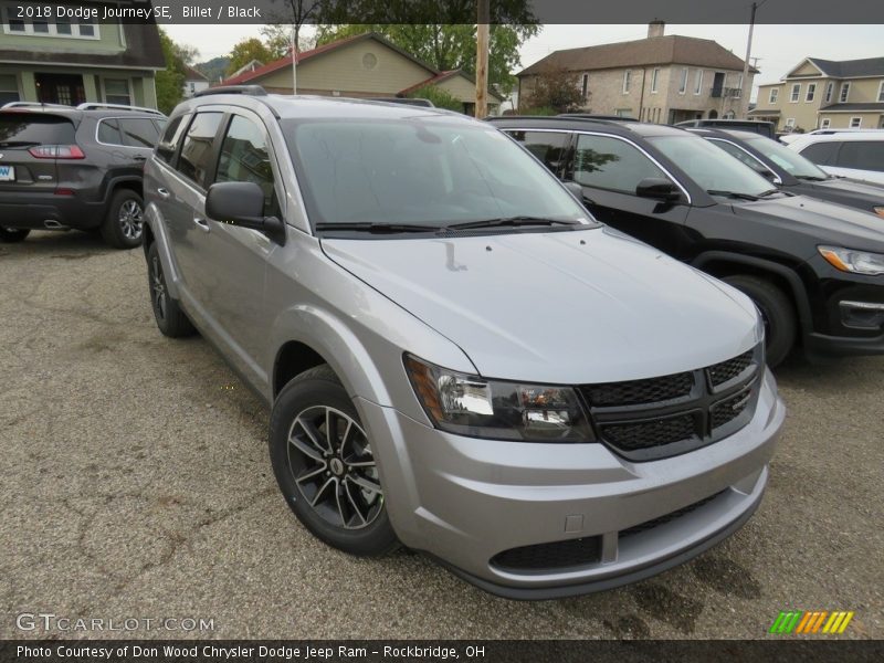 Billet / Black 2018 Dodge Journey SE