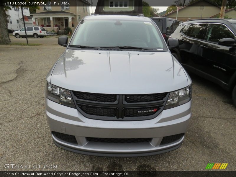 Billet / Black 2018 Dodge Journey SE