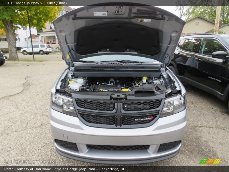 Billet / Black 2018 Dodge Journey SE