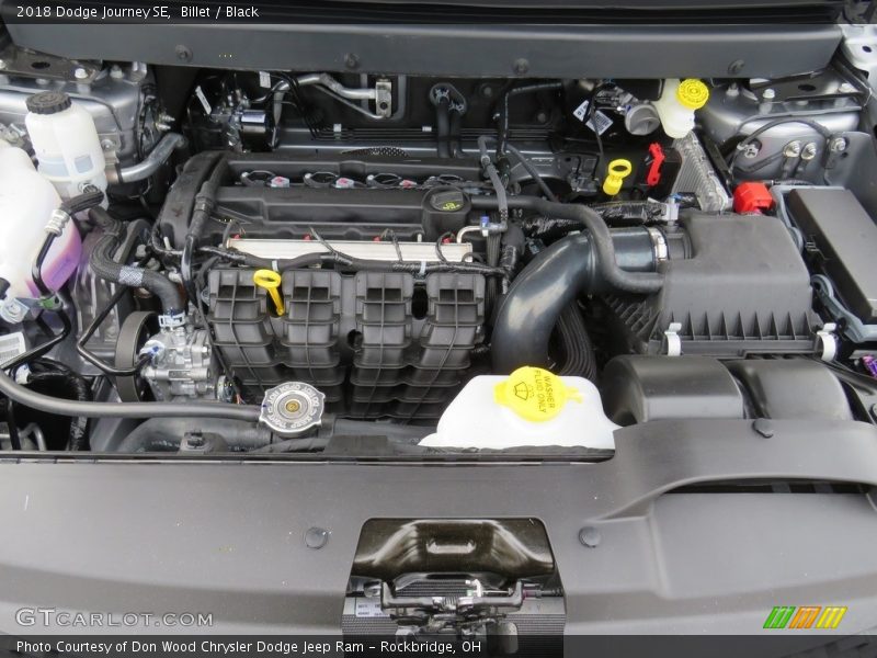 Billet / Black 2018 Dodge Journey SE