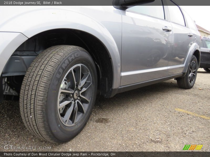 Billet / Black 2018 Dodge Journey SE