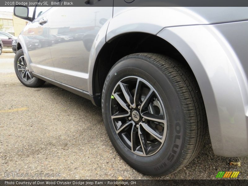 Billet / Black 2018 Dodge Journey SE