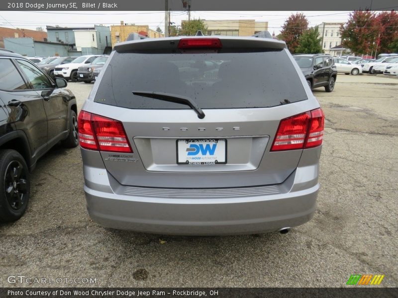 Billet / Black 2018 Dodge Journey SE