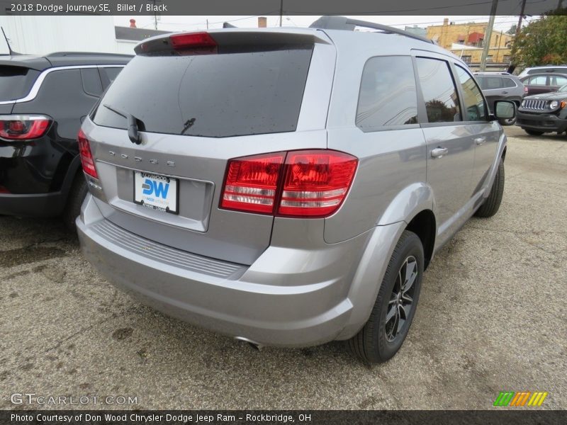 Billet / Black 2018 Dodge Journey SE