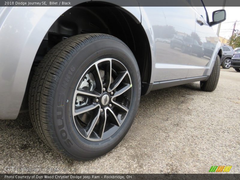 Billet / Black 2018 Dodge Journey SE