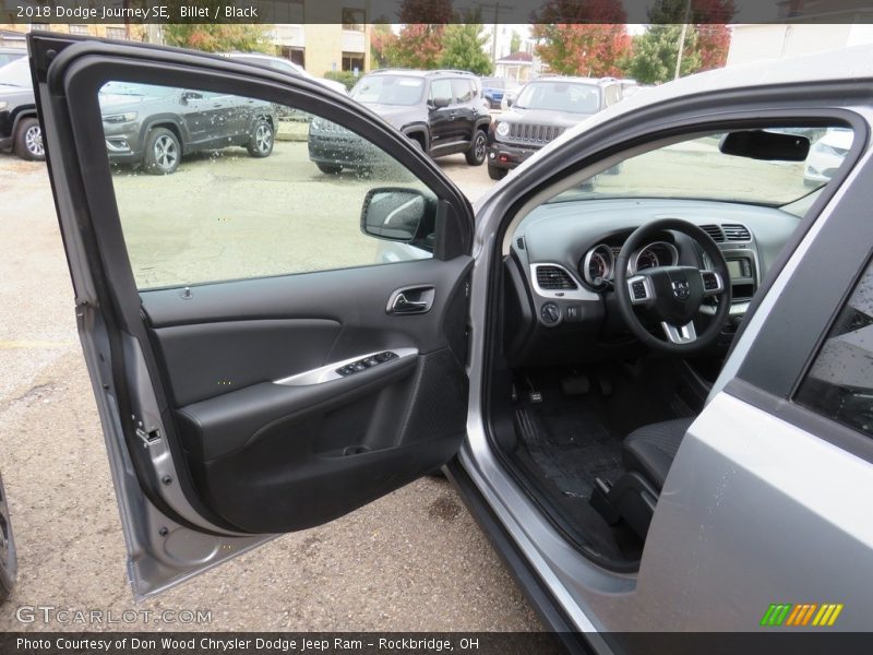 Billet / Black 2018 Dodge Journey SE