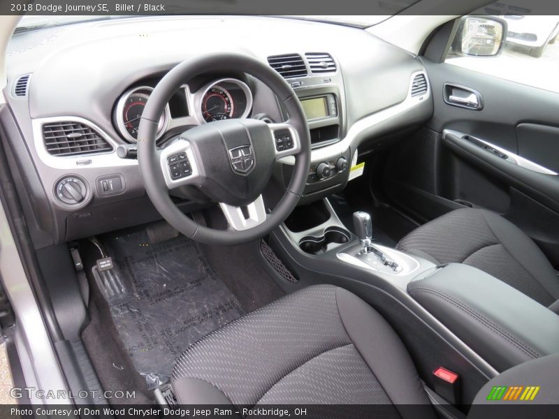 Billet / Black 2018 Dodge Journey SE