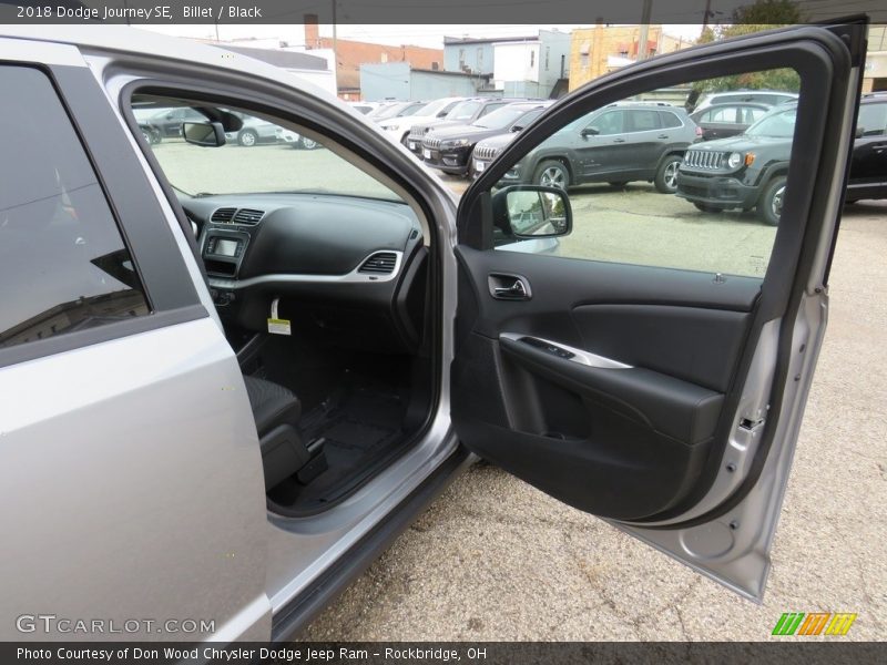 Billet / Black 2018 Dodge Journey SE