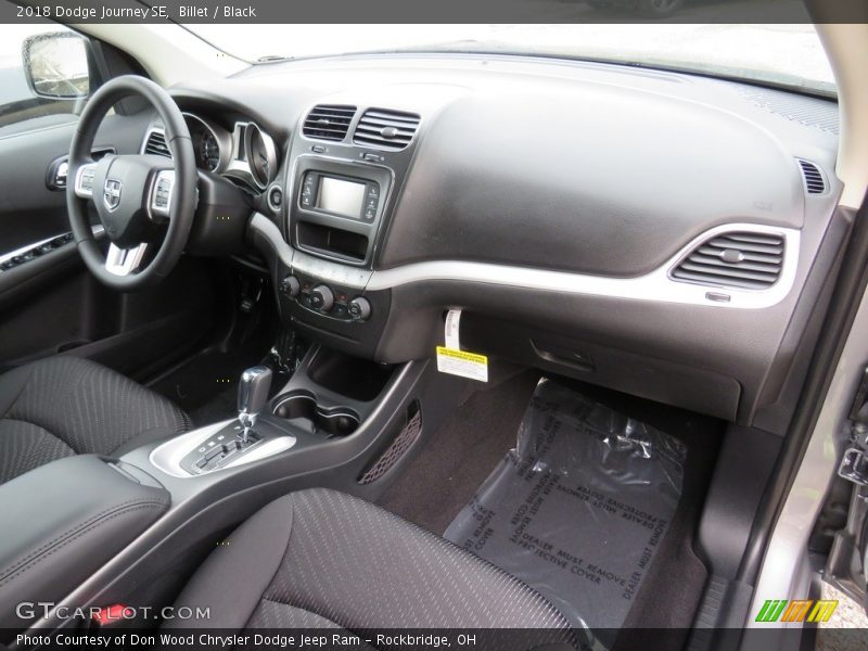 Billet / Black 2018 Dodge Journey SE