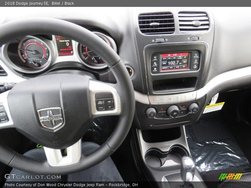 Billet / Black 2018 Dodge Journey SE