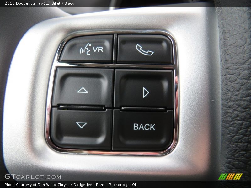 Billet / Black 2018 Dodge Journey SE