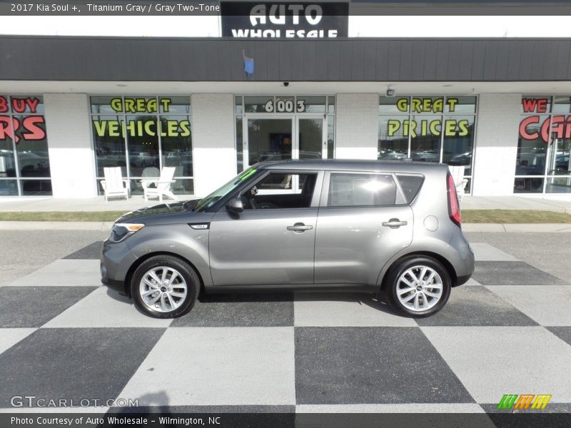 Titanium Gray / Gray Two-Tone 2017 Kia Soul +