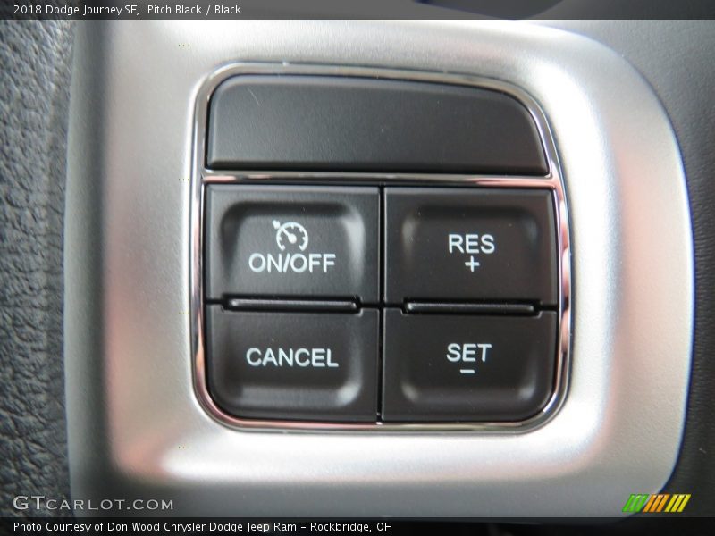 Pitch Black / Black 2018 Dodge Journey SE