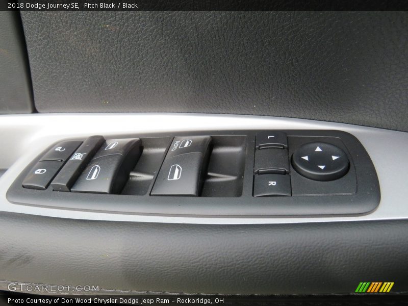 Pitch Black / Black 2018 Dodge Journey SE