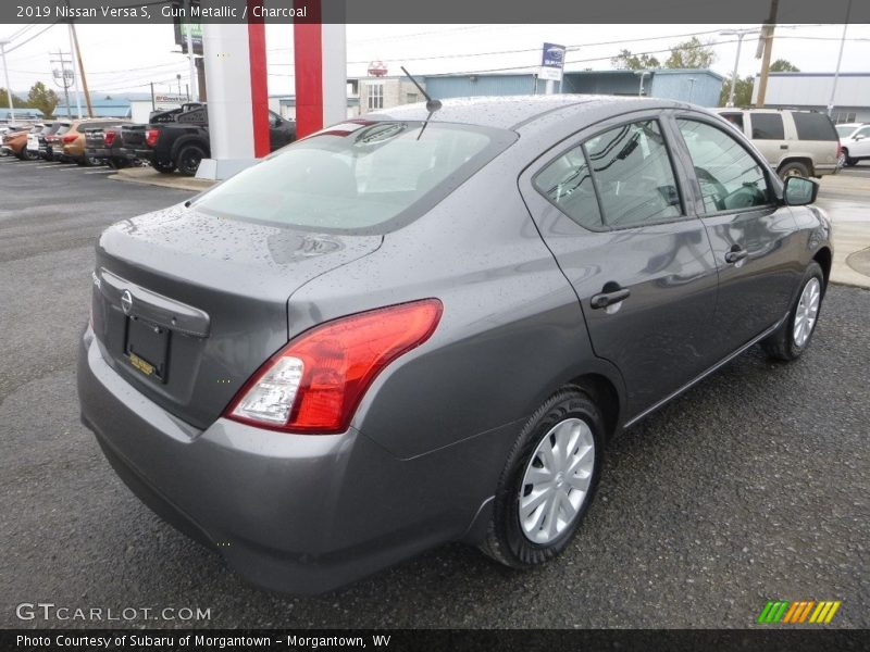 Gun Metallic / Charcoal 2019 Nissan Versa S