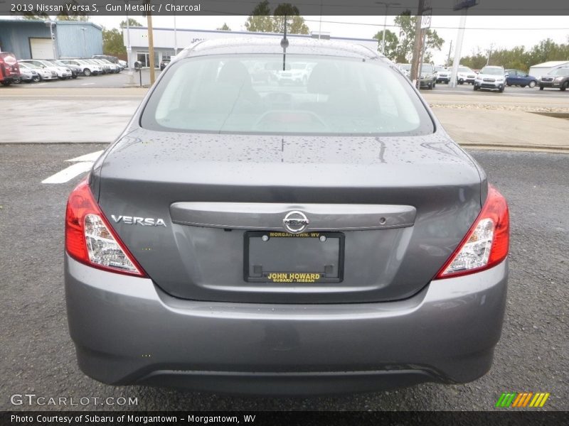Gun Metallic / Charcoal 2019 Nissan Versa S