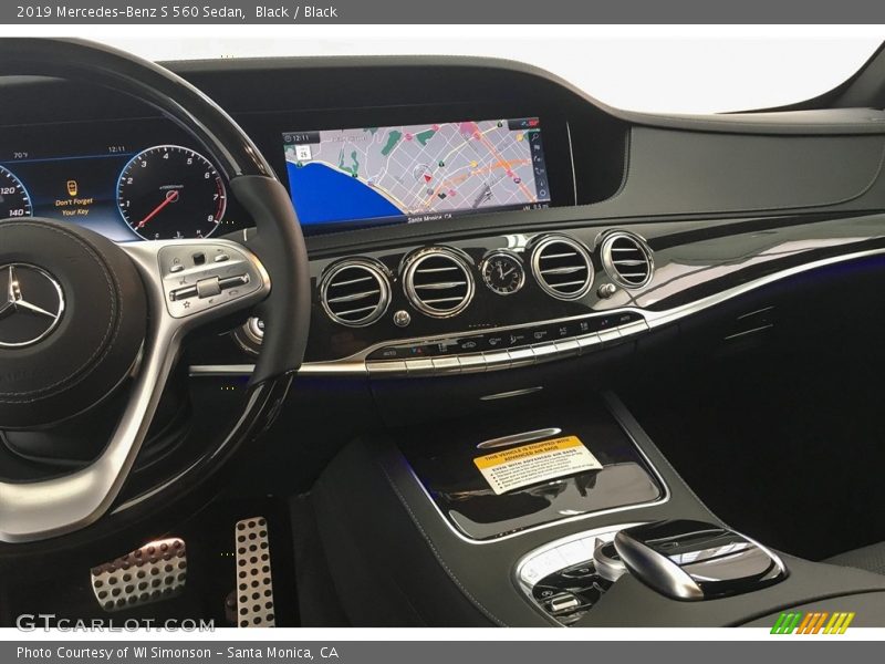 Black / Black 2019 Mercedes-Benz S 560 Sedan