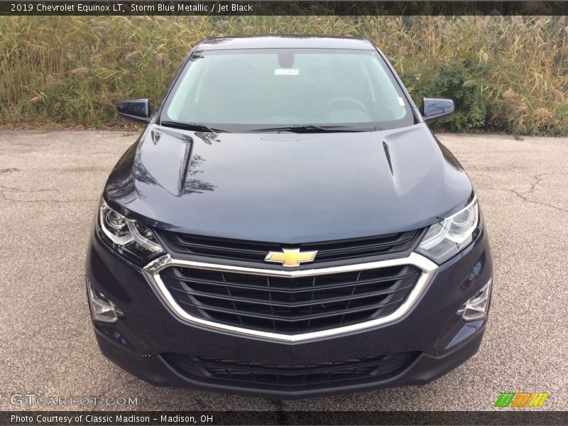 Storm Blue Metallic / Jet Black 2019 Chevrolet Equinox LT