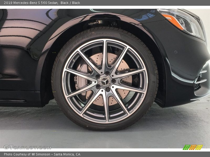 Black / Black 2019 Mercedes-Benz S 560 Sedan