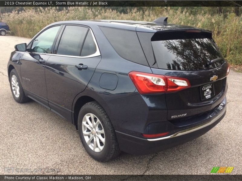 Storm Blue Metallic / Jet Black 2019 Chevrolet Equinox LT