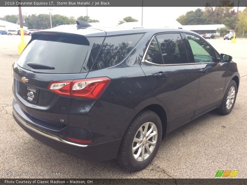 Storm Blue Metallic / Jet Black 2019 Chevrolet Equinox LT