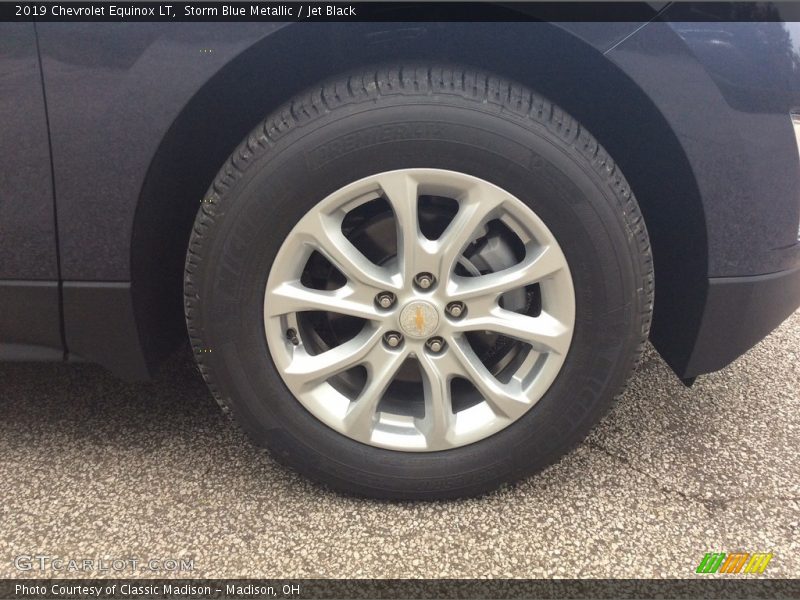 Storm Blue Metallic / Jet Black 2019 Chevrolet Equinox LT