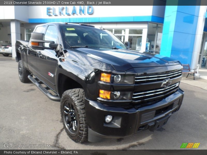 Black / Jet Black 2019 Chevrolet Silverado 2500HD LT Crew Cab 4WD